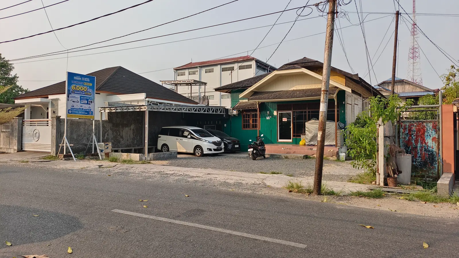 Tampak depan outlet Laundry Banua Berkah di Jl. Pulau Laut No. 68